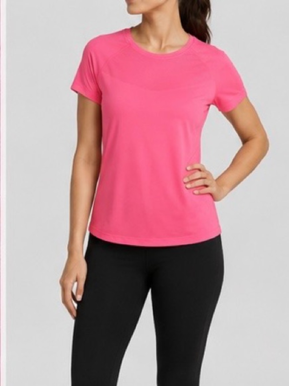 Mondetta Pink Athletic Tee